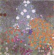 Gustav Klimt Flower Garden (mk09) Sweden oil painting reproduction